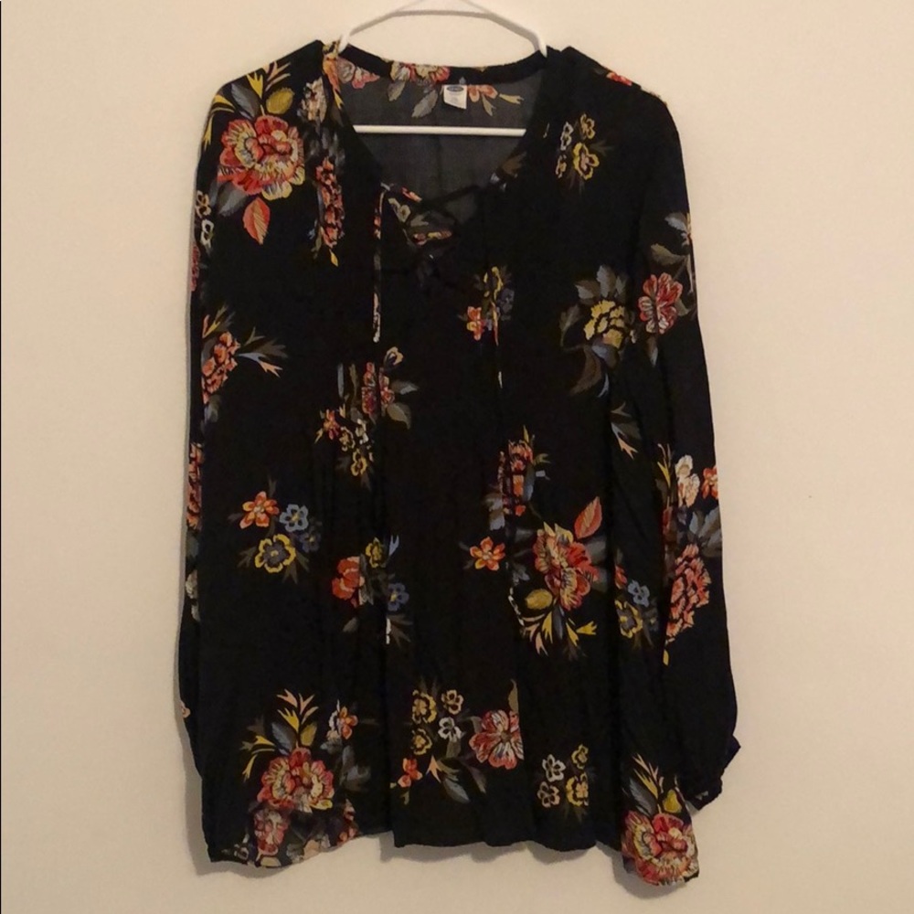 Floral Old Navy Blouse